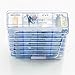 7 Day 4 Times a Day Pill Box Organizer Weekly Pill Organizer Case Holder Dispenser for Your Supplements and Pills by SURVIVE! Vitamins in Translucent Blue Color