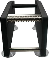 Barcodelabels24 Manual Label Dispenser 60mm Roll Width Black Plastic Tabletop view 4
