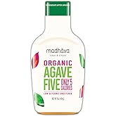 MADHAVA Organic AgaveFIVE, 16 oz. Bottle (Pack of 1)