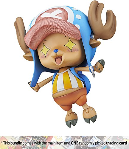 Tony Tony Chopper: ~3.1" Megahouse Variable Action Heroes Action Figure + 1 Official Japanese One Piece Trading Card Bundle