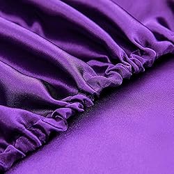 Homiest 3pcs Satin Sheets Set Luxury Silky Satin