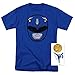 Popfunk Power Rangers Ranger Mask T-Shirt (Medium, Blue)