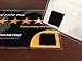 (Set of 2) Uber Lyft Headrest 5 Star Ratings Decal Sign Rideshare Car Display Cards