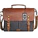 WOWBOX Messenger Satchel Bag for Men and Women,Vintage Canvas Laptop Computer and Tablet Briefcases Shoulder Bag Carrying Case 13