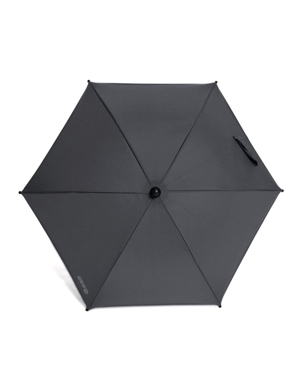 Mamas & Papas Universal Parasol, UPF 50+ Fabric, Easy Fit Clamp and Adjustable, Flexible Arm for Pram/Pushchair/Buggy, Navy