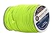 Mandala Crafts 2mm Lime Green Elastic Cord for Jewelry Making - 76 Yds Stretchy Cord Round Elastic Strings for Bracelets Making String - Stretchy String for Crafts Beading