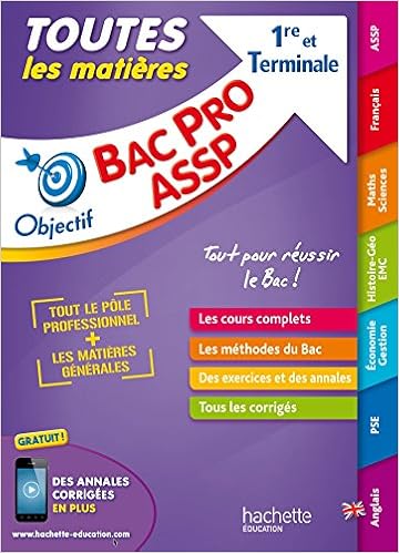 Amazon Fr Objectif Bac Toutes Les Matieres 1ere Et Tle Bac Pro Assp Collectif Livres