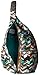 KAVU Original Rope Sling Pack with Adjustable Rope Shoulder Strap, Coastal Blocks