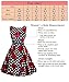 LaceLady Boatneck Vintage Sleeveless Tea Dress Belt Pleated Swing Party