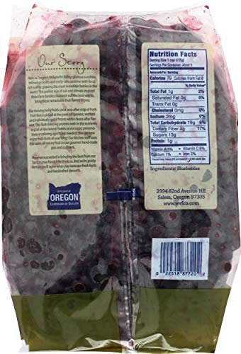 1 Willamette+Valley+Blueberries+IQF+Frozen