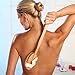 100% Natural Body and Face Brush Set for Dry Brushing Skin - Boar Bristles- Long Handle - Exfoliate, Reduce Cellulite, Improve Circulation, Drain Lymph - Great GIFT - FREE Hair Brush and How-To e-book