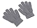 Pinksee Kids Boys Girls Winter Warm Stretchy Knitted Magic Gloves Gray