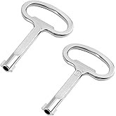 6mm Hole Electrical Cabinet Key for Switchgear Cabinets, Control Cabinets