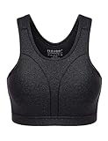 Ekouaer Bounce Full-Support Racerback Sport Bra