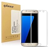 Samsung Galaxy S7 Edge Screen Protector, SupThin [Case Friendly] Full Coverage 3D Tempered Glass Screen Film, Ultra Thin 0.25mm, Super HD Clear, Anti-Scratch, Easy Installation HD Ultra Clear(clear)
