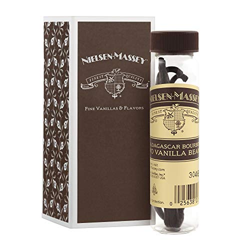 image for Nielsen-Massey Madagascar Bourbon Vanilla Beans, 2-Bean Vial, brown