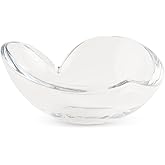 nambe Glass Heart Bowl | Medium Sized Jewelry Catchall Bowl | Gift for Candy Lovers, Valentines Day, Mother&rsquo;s Day, or Anniversary | 6.25-Inch | Made of Glass | Designed by Sean O&rsquo;Hara
