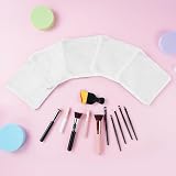 URAQT 5 Pack Microfiber Face Cloths Makeup Remover Washable Soft White view 7