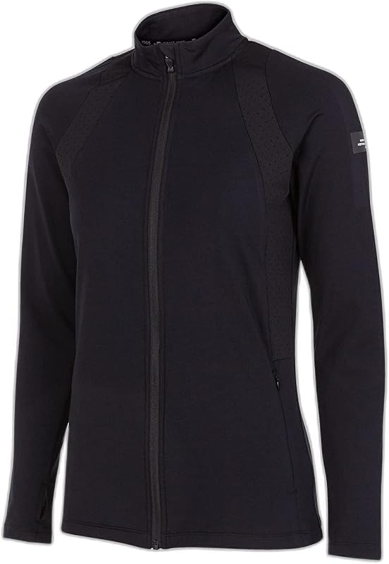 Zero, Giacca da Corsa Donna, Nero, L