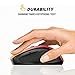 VicTsing mm057 2.4G Wireless Portable Mobile Mouse Optical Mice with USB Receiver, 5 Adjustable DPI Levels, 6 Buttons for Notebook, PC, Laptop, Computer, MacBook - Red