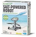 4M Green Science Salt Water Powered Robot Kit - Green Energy Robotics STEM Toys Educational Gift for Kids & Teens, Girls & Boys
