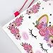POKONBOY 24 Pack Unicorn Party Bags Unicorn Party Supplies, Unicorn Drawstring Gift Bags Unicorn Party Favors Bags Unicorn Goodie Bags for Kids Birthday Party Supplies Favor Bag