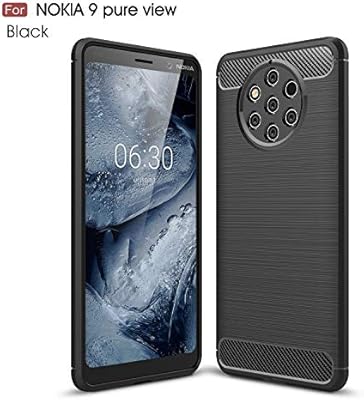 Katian Nokia 9 Pureview Case Ultra Slim Hard Cover Carbon