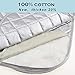Xhbear Portable Ironing Mat Blanket (Iron Anywhere) Ironing Board Replacement, Iron Board Alternative Cover,Quilted Washer Dryer Heat Resistant Pad, Ironing Board Covers
