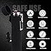 Scotte Plasma Windproof arc Lighter Electric Lighter and LED Flashlight – 2 in 1 (Black)thumb 4