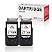 Mony Remanufactured Canon PG-210 CL-211 XL Ink Cartridges (Black & Tri-Color, 2 Pack) Replacement for Canon Pixma MP495 MP480 MP250 MP280 IP2702 MX340 MX410 Printers, Ink Level Display