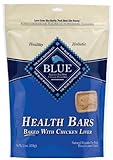 Blue Buffalo Health Bars Dog Pet - All Flavors - Made in USA - All Natural - 1 Pound Bag (Chicken Liver) by Blue Buffalo