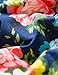 NNJXD Girl Tulle Long Sleeve Printed Bowknot Formal Casual Dress Size 3-4 Years Blue