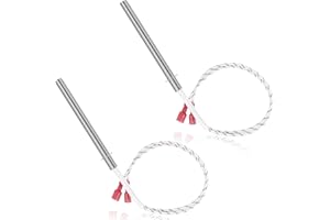 Hiorucet SRV7000-660 Igniter Replacement for PelPro Pellet Stove PP130, PP130-B, PP60, PP60-B, PP70, PPC90 Cast Iron, TSC90 Cast Iron, Pleasant Hearth Pellet Stoves PH35PS, PH50PS, PH50CABPS, 2 Piece