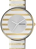 Lambretta Fashion Cielo Stripes Gold Women's Watch #2105GOL