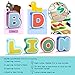 TOP BRIGHT Wooden Alphabet Puzzle, Educational Toys for Tooddlers - ABC Puzzle Board for 2 3 4 Years Old, Preschool Boys & Girls Learning Letter Toys
