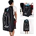 Car Seat Bag, Large Gate Check Travel Luaage Bag, Car Seat Cover Storage Bag Stroller Carrier with Shoulder Straps, Waterproof Carseat Carrier for Airplanes Trains Univeral Size