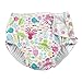 Snap Reusable Absorbent Swimsuit Diaper-White Sea Pals-12mo