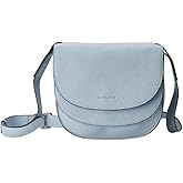 DANEAULT Crescent Double Moon Bag - The Luna - Leather Crossbody Bag for Women - Modern & Functional - Women's Handbag