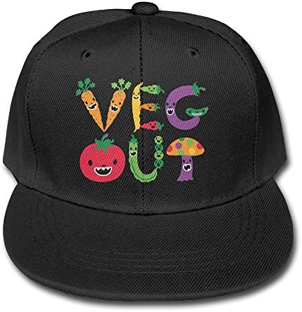 Liaobu Veg Out Kid Sunbonnet Hats Black
