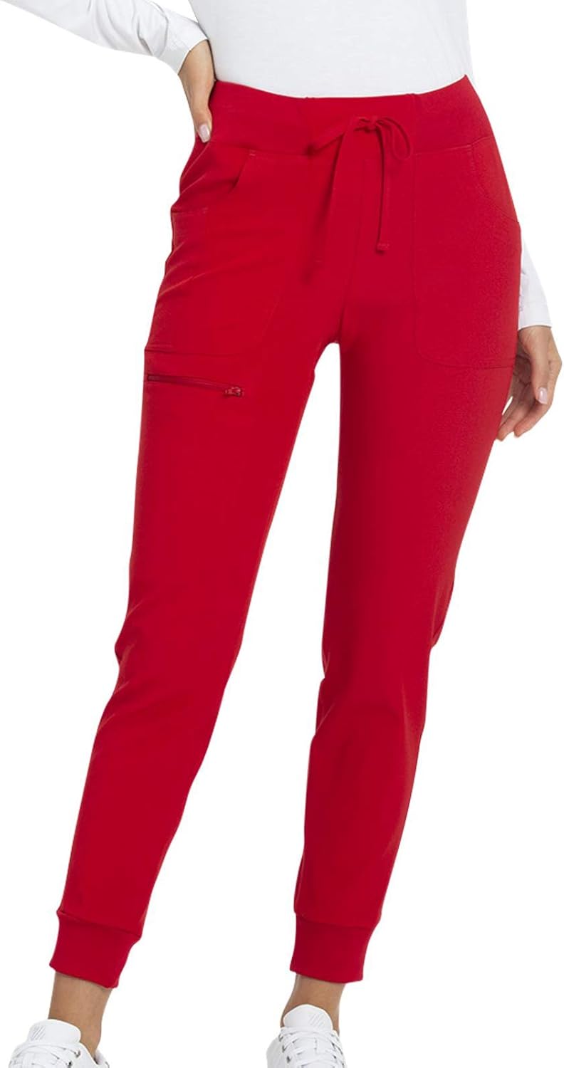 HeartSoul Break On Through Low Rise Scrub Jogger Pant HS030: Clothing