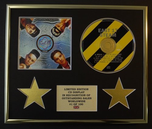 EAST 17/CD DISPLAY/LIMITED EDITION/COA/STEAM