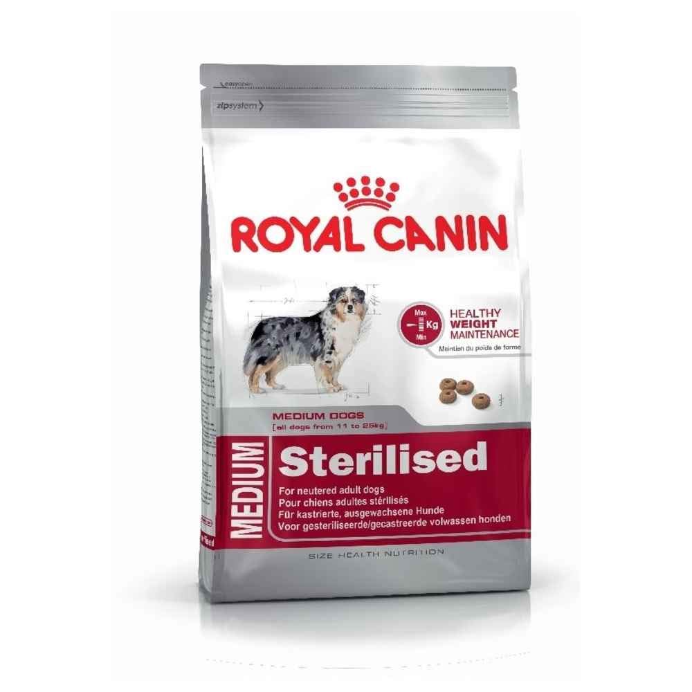 Royal Canin Dog Food Medium Sterilised 3kg