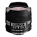 Nikon 1910 AF FX Fisheye-NIKKOR 16mm f/2.8D Fixed Lens with Auto Focus for DSLR Cameras, Black
