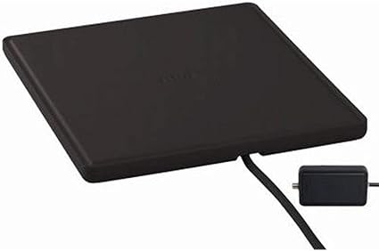 Amazon Com Antena De Tv Rca Ant1450be Para Interior Rango De 55 Millas Antena De Tv Digital Plana Omnidireccional Amplificada Home Audio Theater