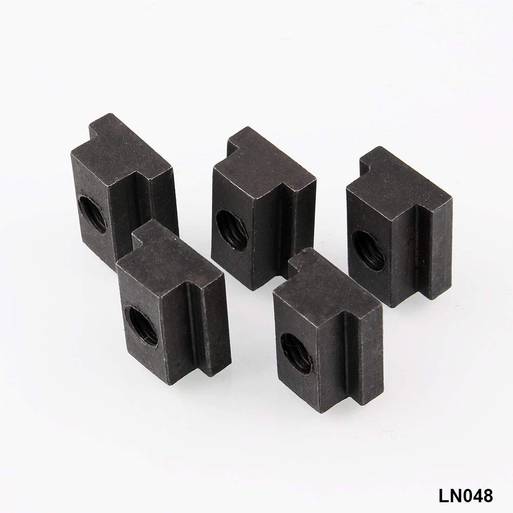 1018 Steel T-Slot Nut – Black Oxide Finish, 1/2-13 Thread, 3/4” Height – Pack Of 5, Made In USA - View #10