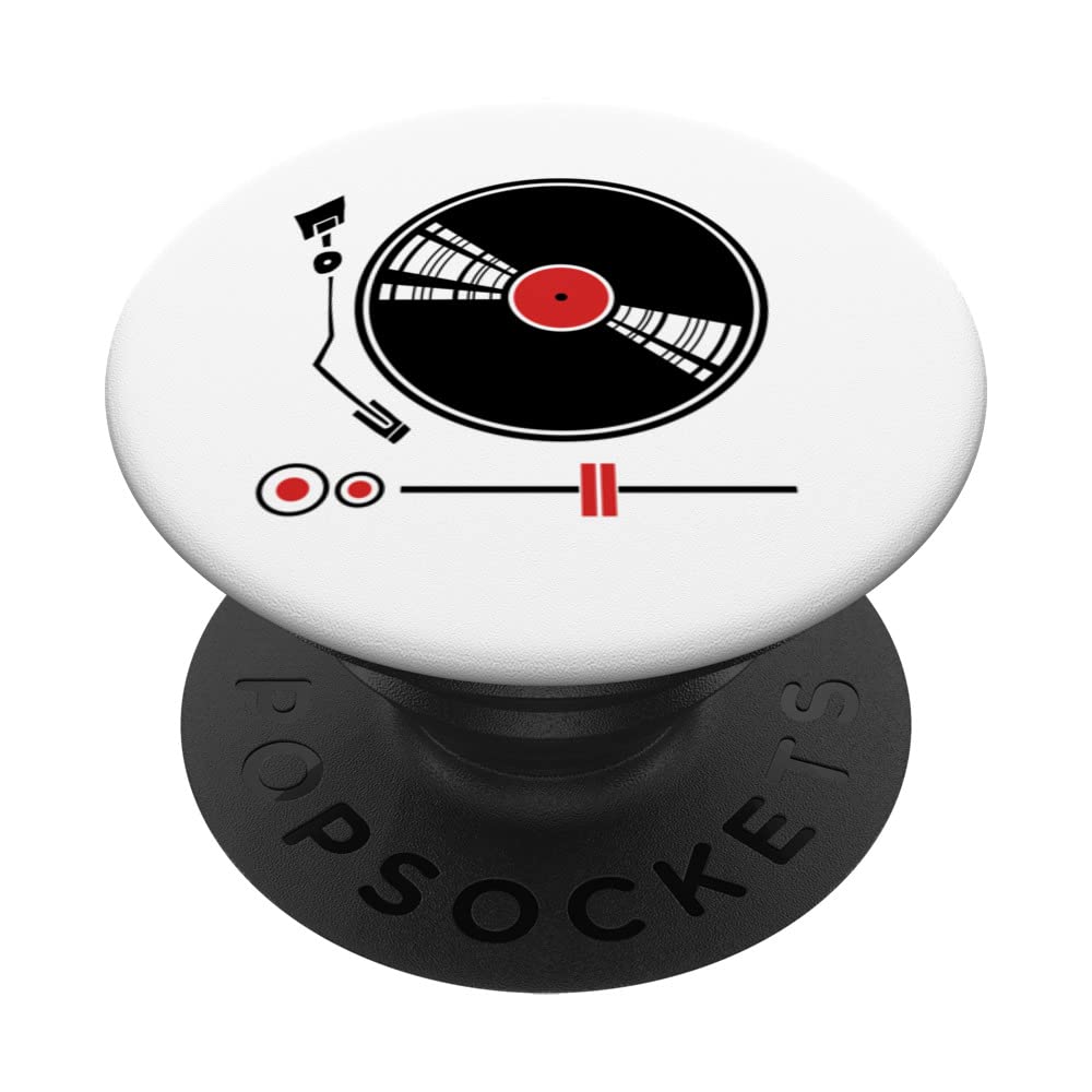 Vinyl record player PopSockets Swappable PopGrip