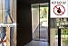 Magnetic Screen Door - Heavy Duty Mesh - East to Install Velcro - Full Frame Fits Door Openings up to 40"x82" - 2 Panel EACH 20"X 83" Keep Bugs Out, Magnetic Open/Close