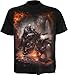 Spiral - Mens - STEAM PUNK RIDER - T-Shirt Black - XXL