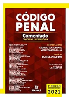 Livro Código Penal comentado: doutrina e jurisprudência 4a ed. 2021