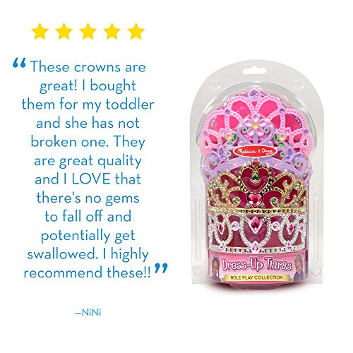4 Melissa+Doug+Dress+Up+Tiaras+Costume